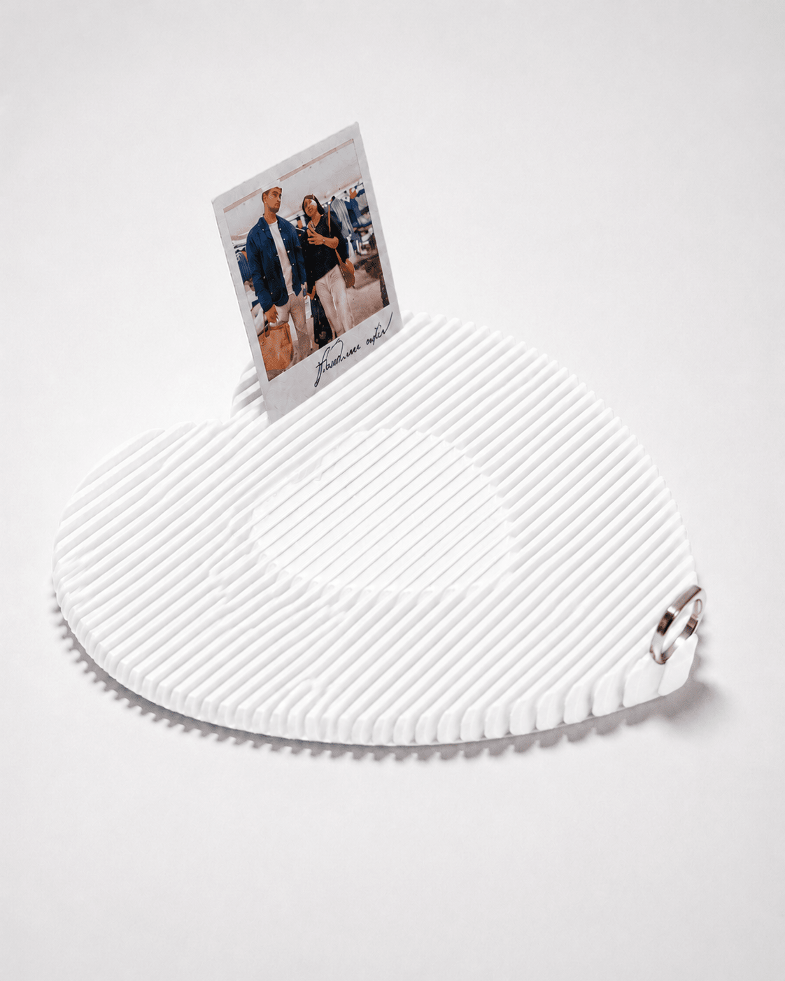 Ribbed Heart Tray