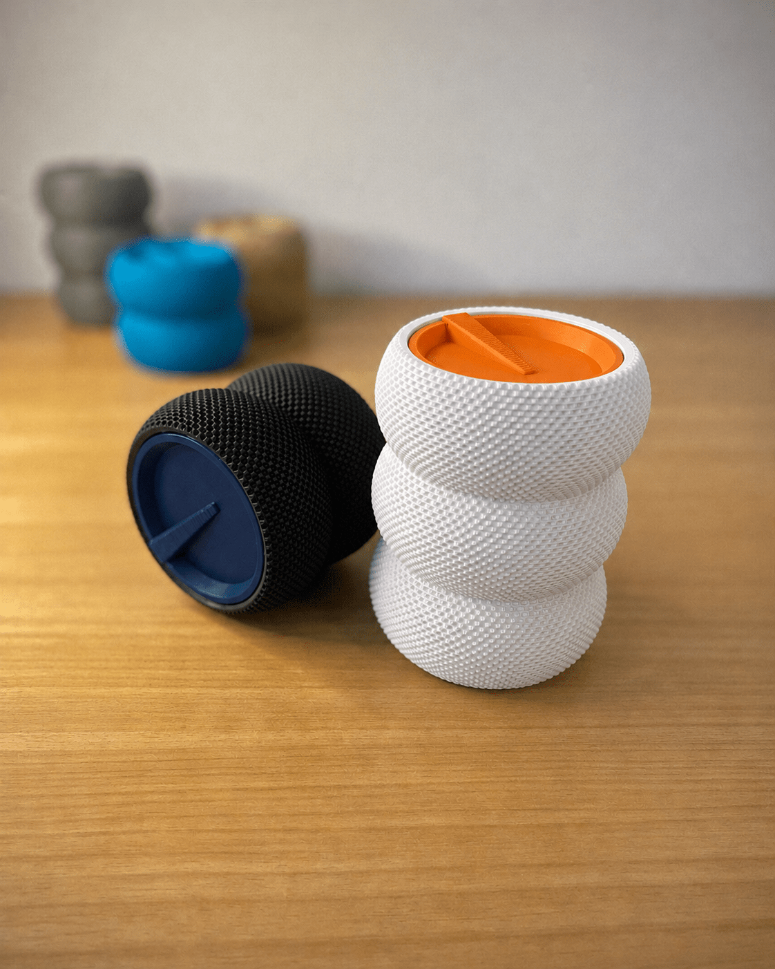 Poddy RippleMesh Storage Container with Screw - On Lid - OzFDM