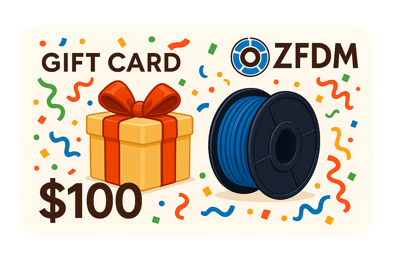 OzFDM Gift Card - The Gift of Creation - OzFDM
