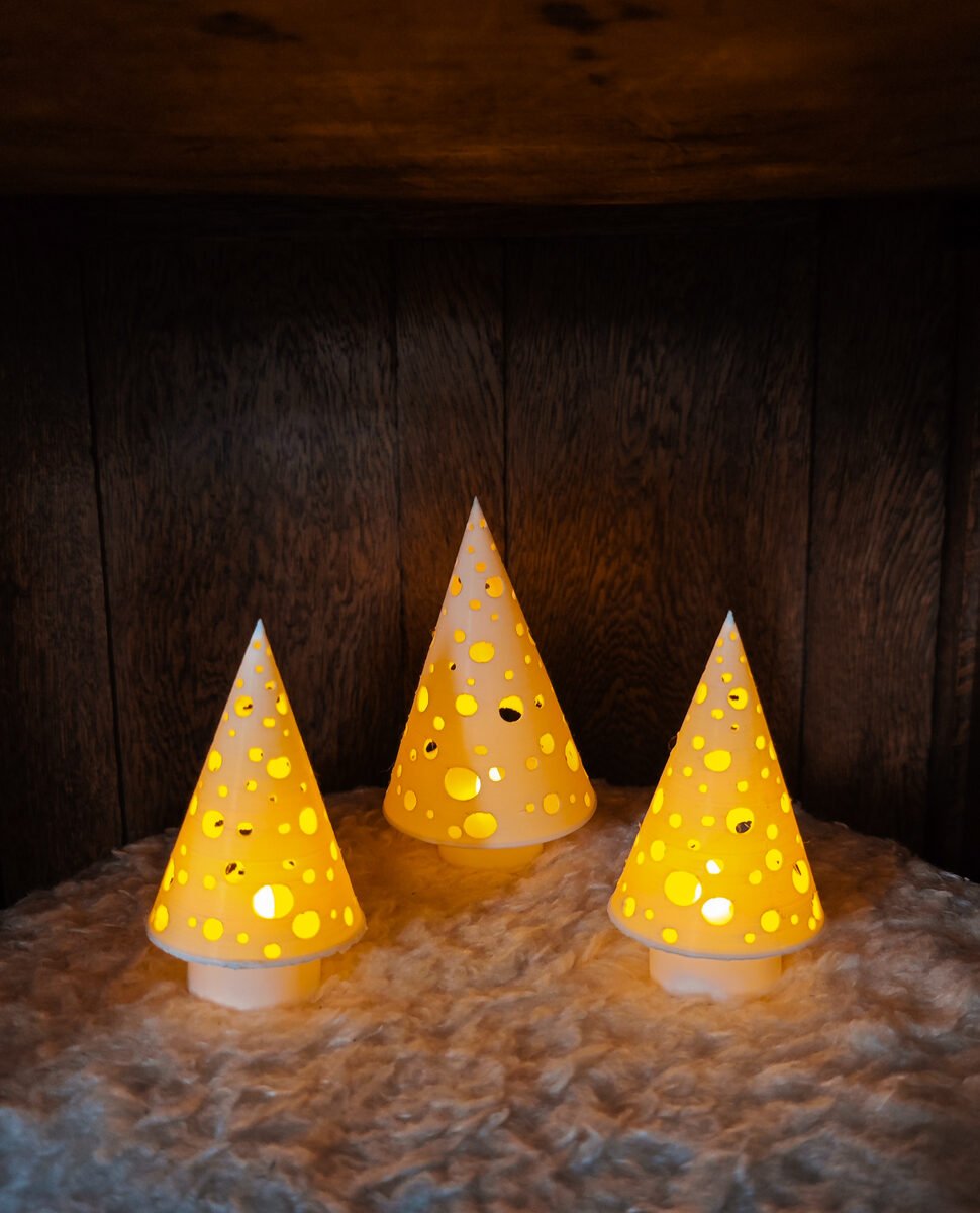 Christmas Tree Candle (Cone) - OzFDM