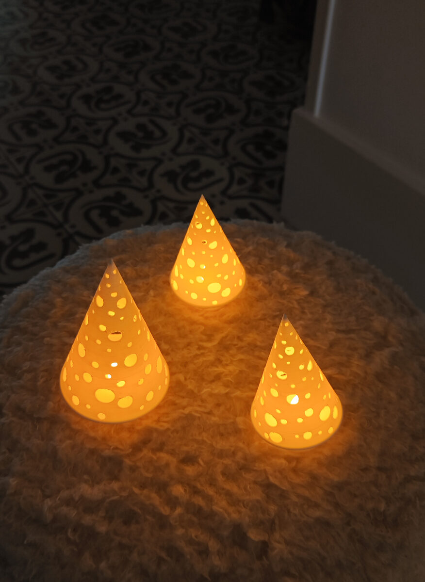 Christmas Tree Candle (Cone)