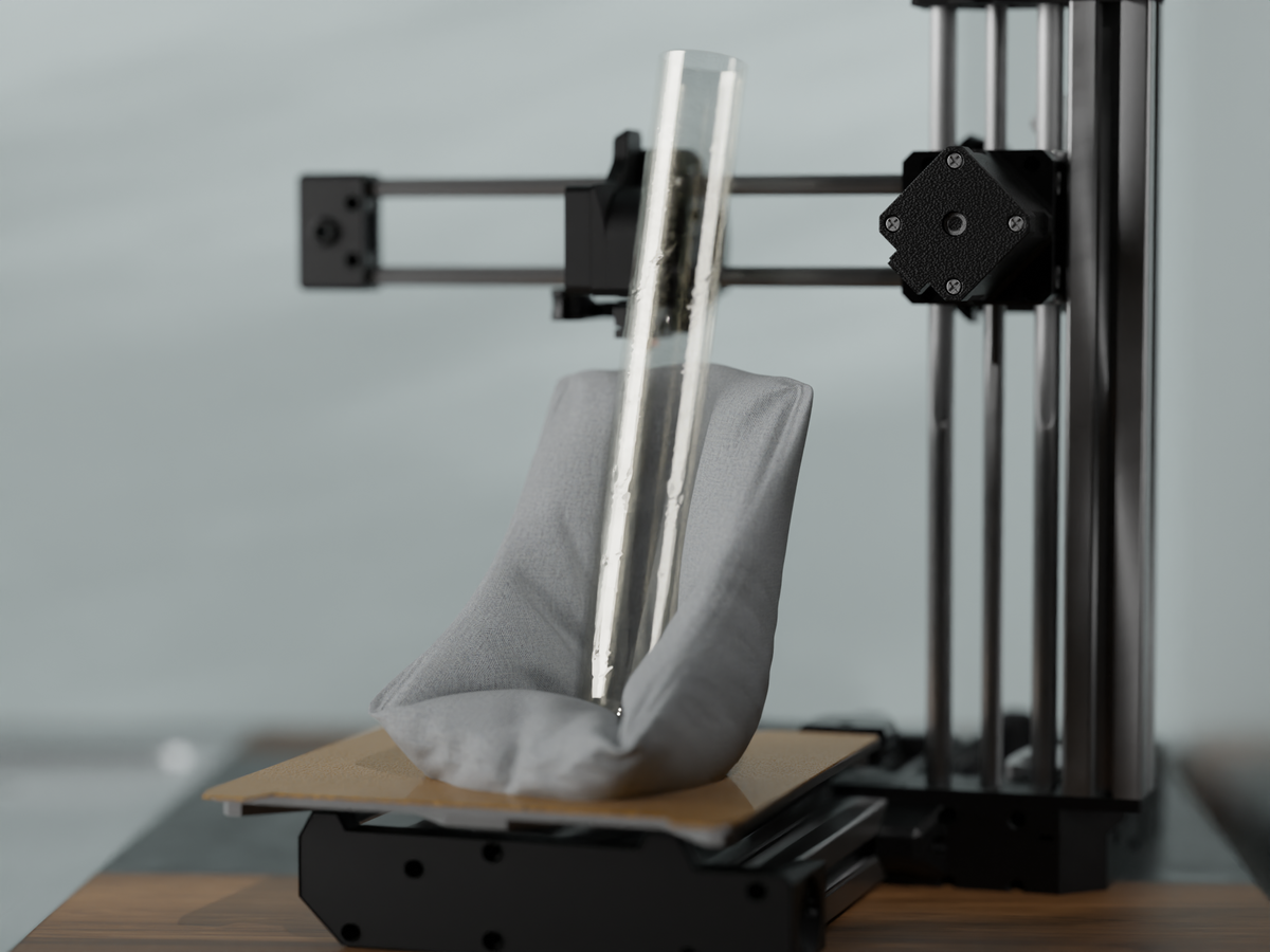 Cushioned Glass Bloom