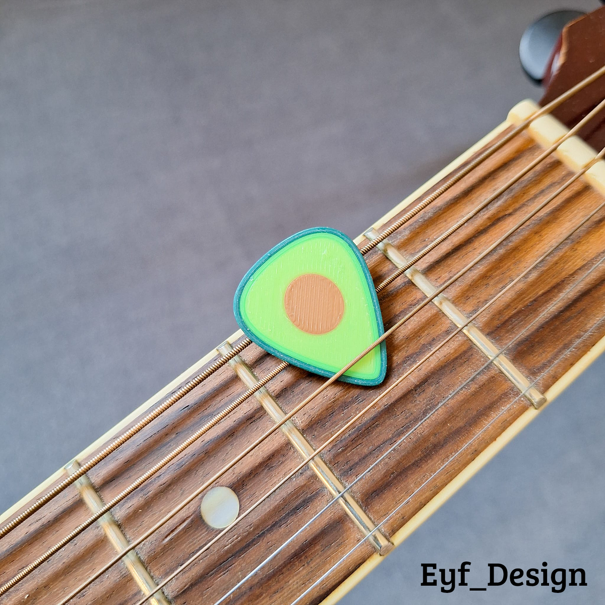 Fun Guitar Picks: Avocado