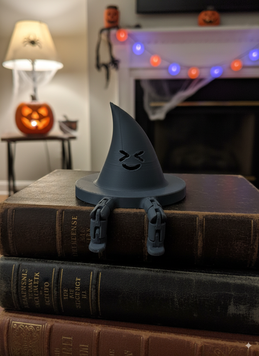 Booflex I – Witch Hat With Dangling Legs