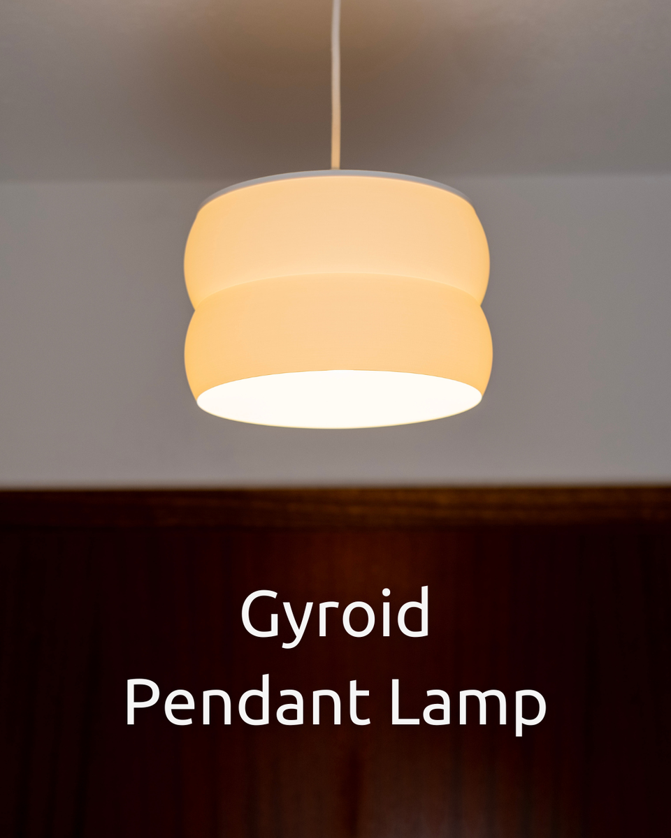Gyroid Pendant Lamp