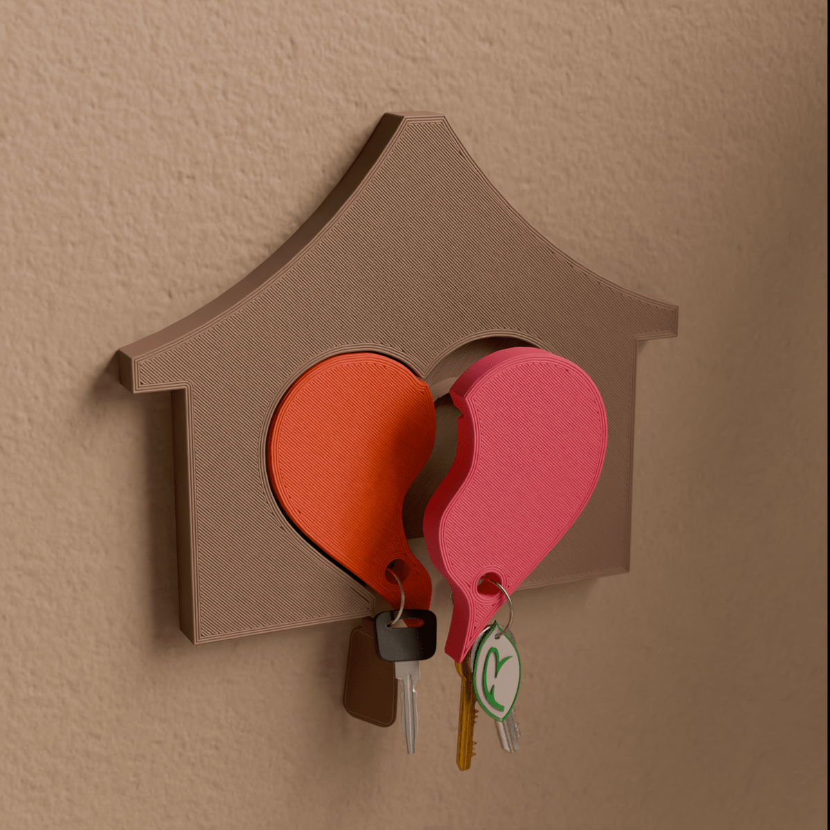 Heart Keyholder - OzFDM