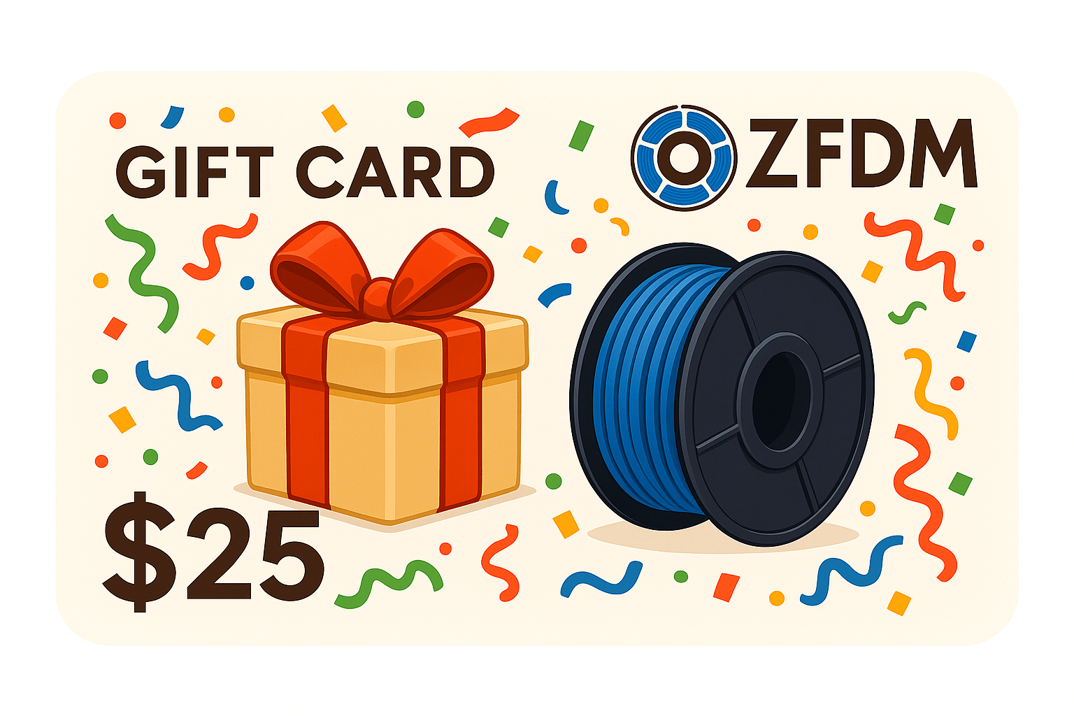 OzFDM Gift Card - The Gift of Creation - OzFDM