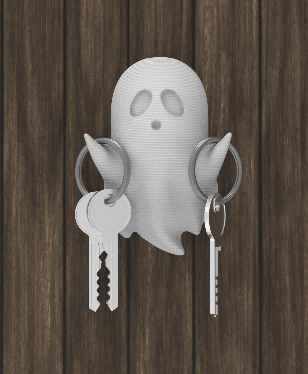 Ghost Key Holder - Halloween Edition - OzFDM