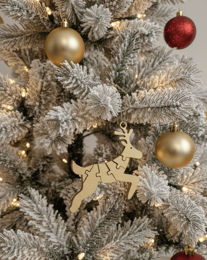 Rudoflex | Flexi Reindeer Keychain Christmas Ornament - OzFDM