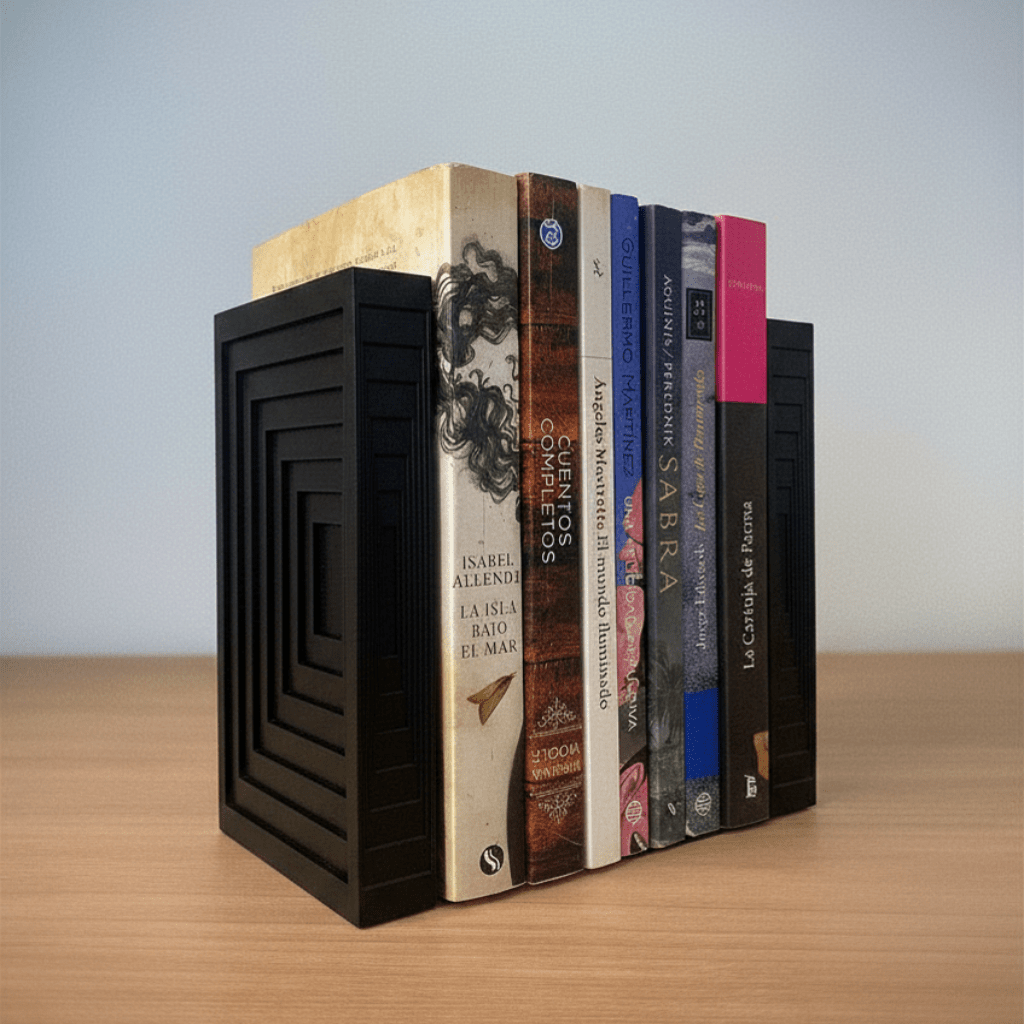 Art Deco Topographic Bookends - OzFDM