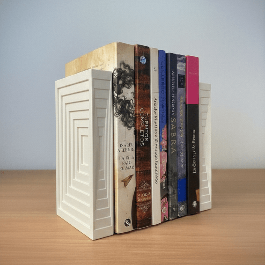 Art Deco Topographic Bookends - OzFDM