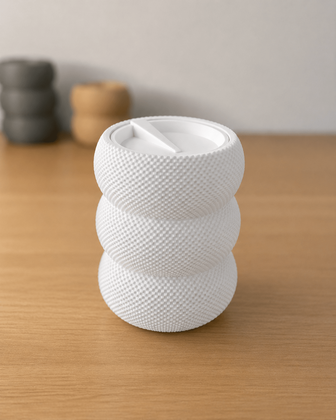 Poddy RippleMesh Storage Container with Screw - On Lid - OzFDM