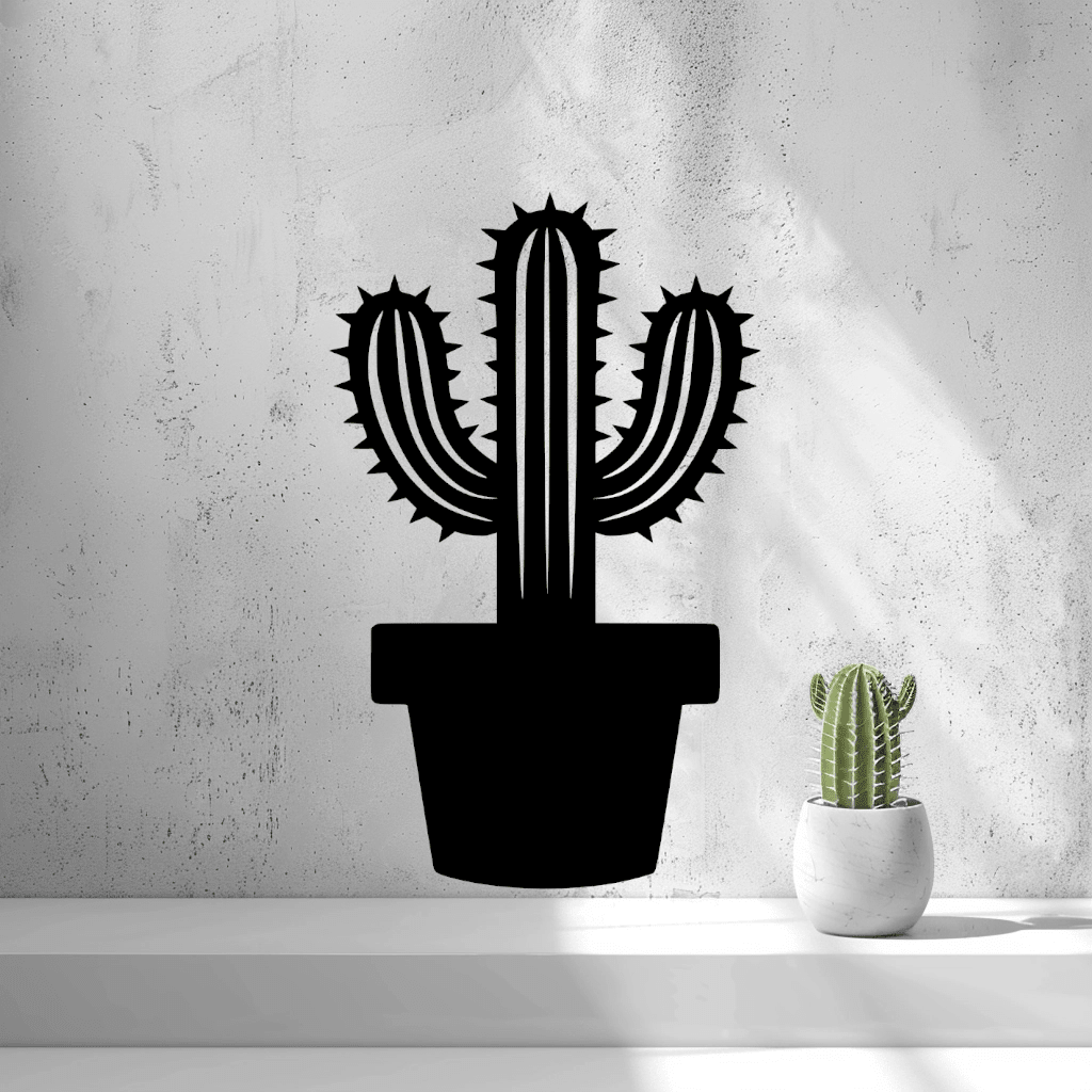 2D Cactus Wall Art - OzFDM