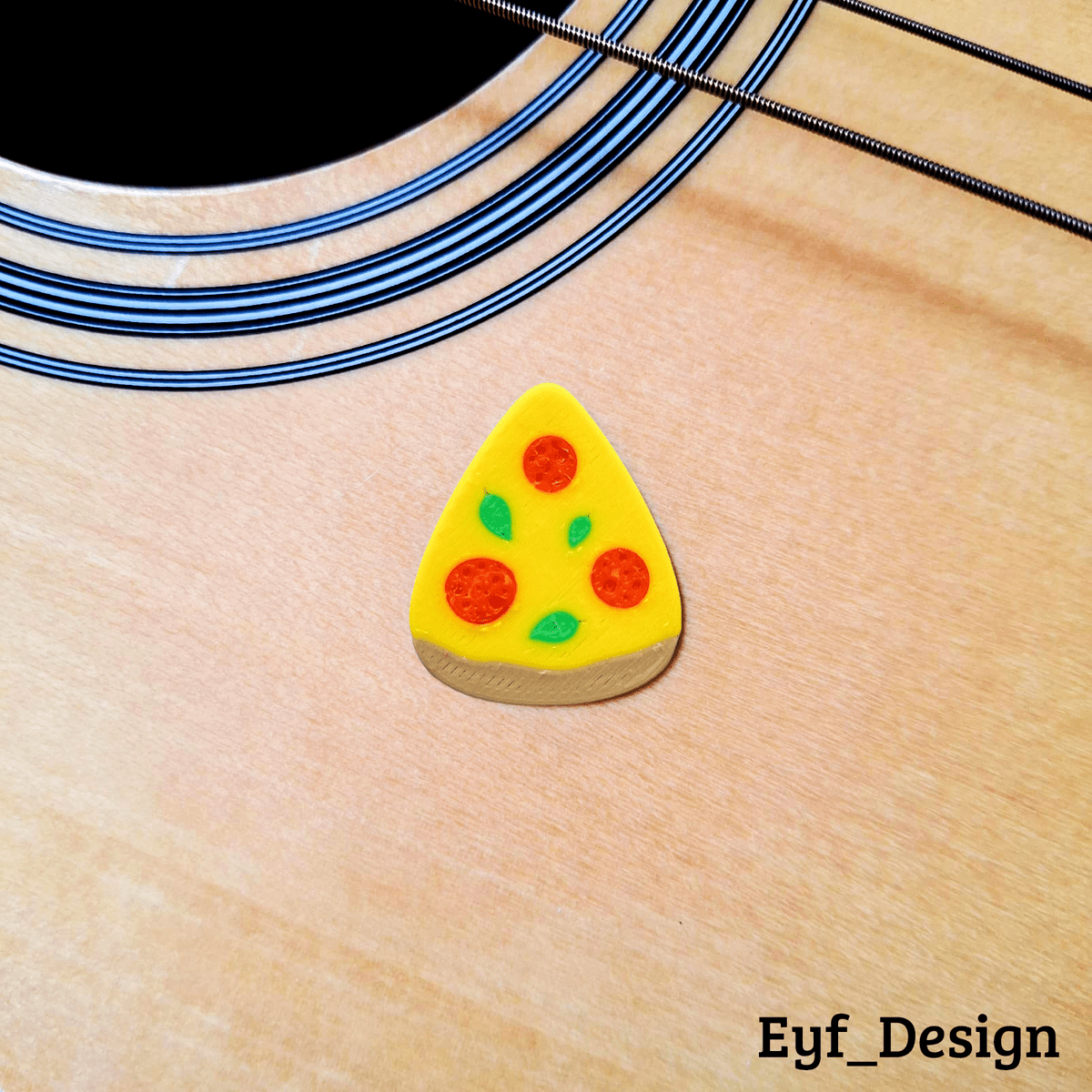 Fun Guitar Picks: Pizza - OzFDM