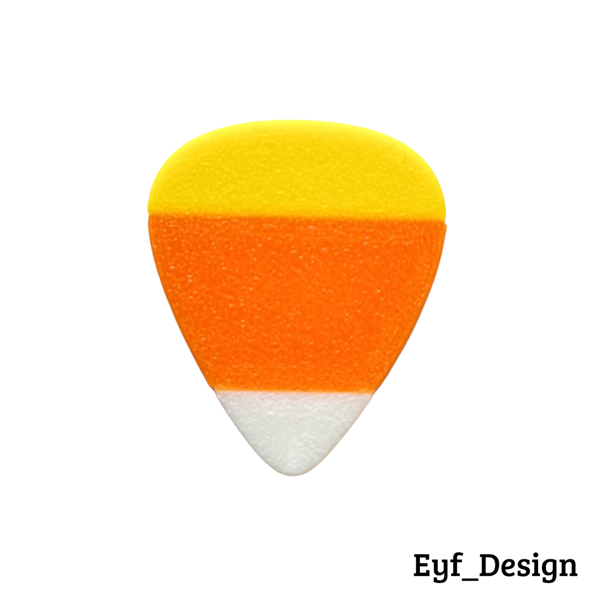 Guitar Pick - Candy Corn