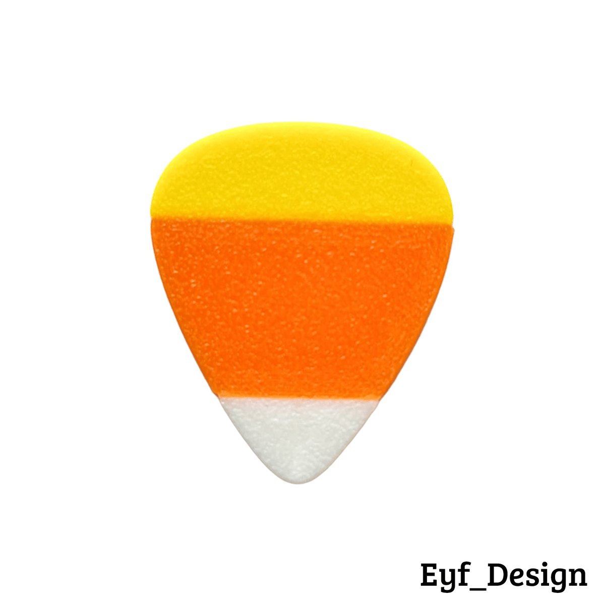 Guitar Pick - Candy Corn - OzFDM