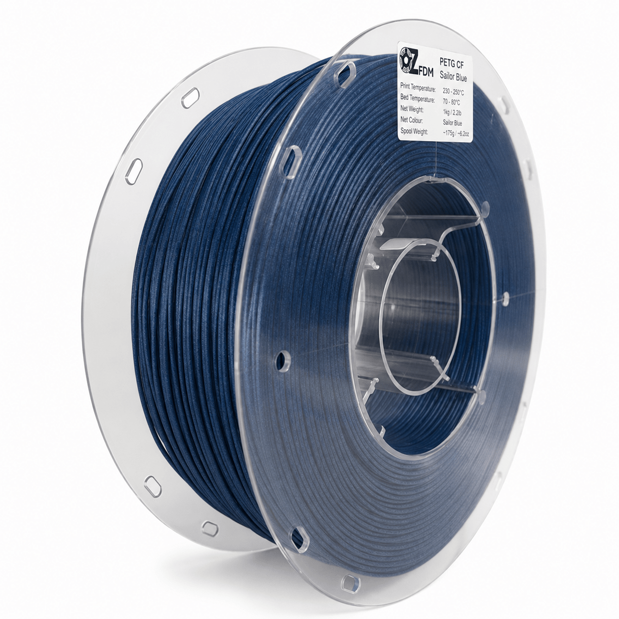 1.75 mm PETG-CF Filament - 1 KG - OzFDM