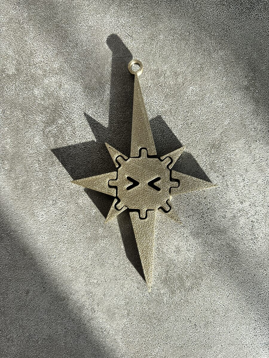 Starflex | Flexi Christmas Star Ornament Keychain
