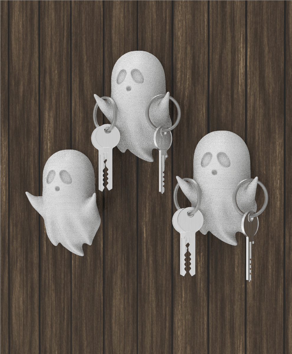 Ghost Key Holder - Halloween Edition - OzFDM