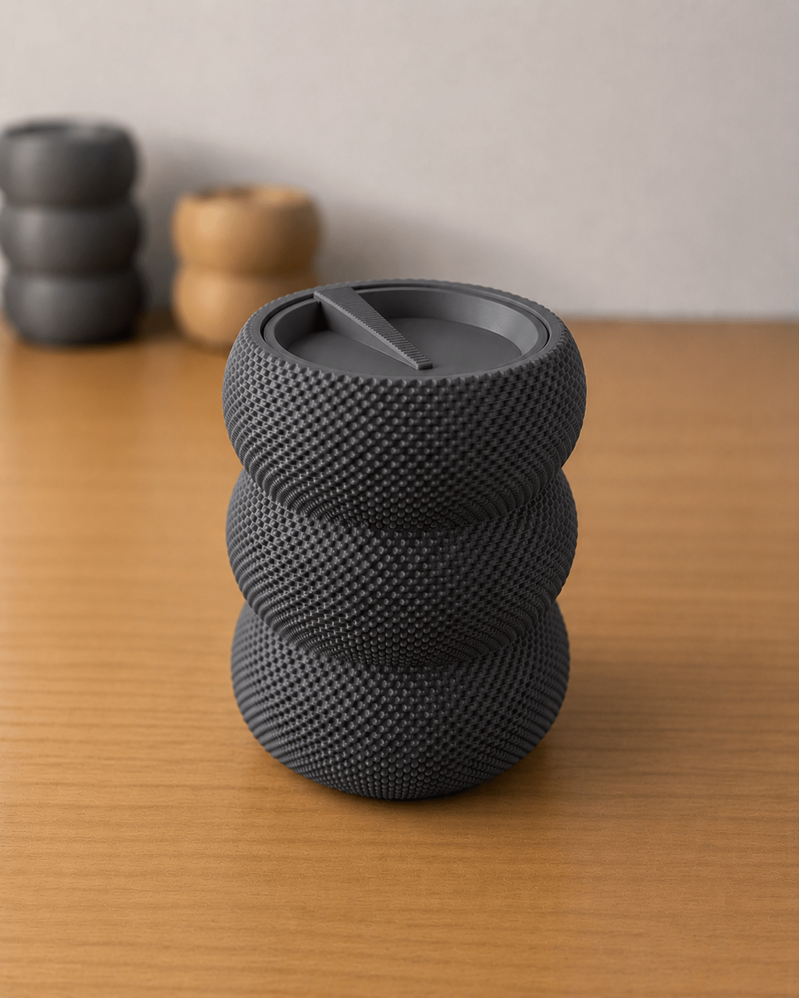 Poddy RippleMesh Storage Container with Screw - On Lid - OzFDM
