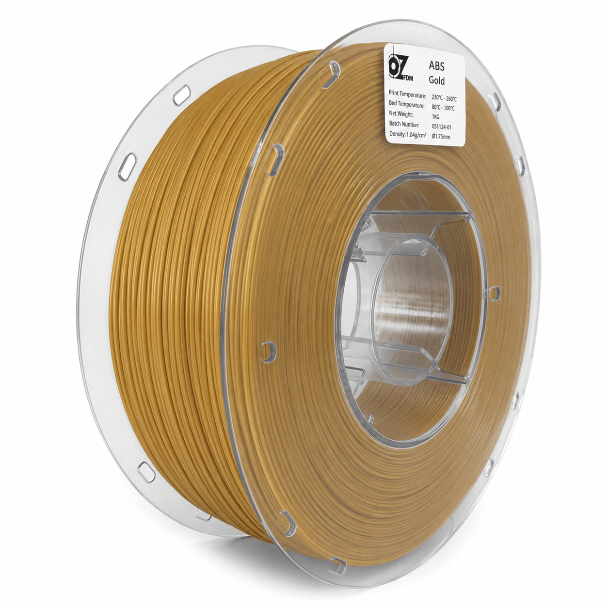 1.75 mm ABS Filament - 1 KG - OzFDM
