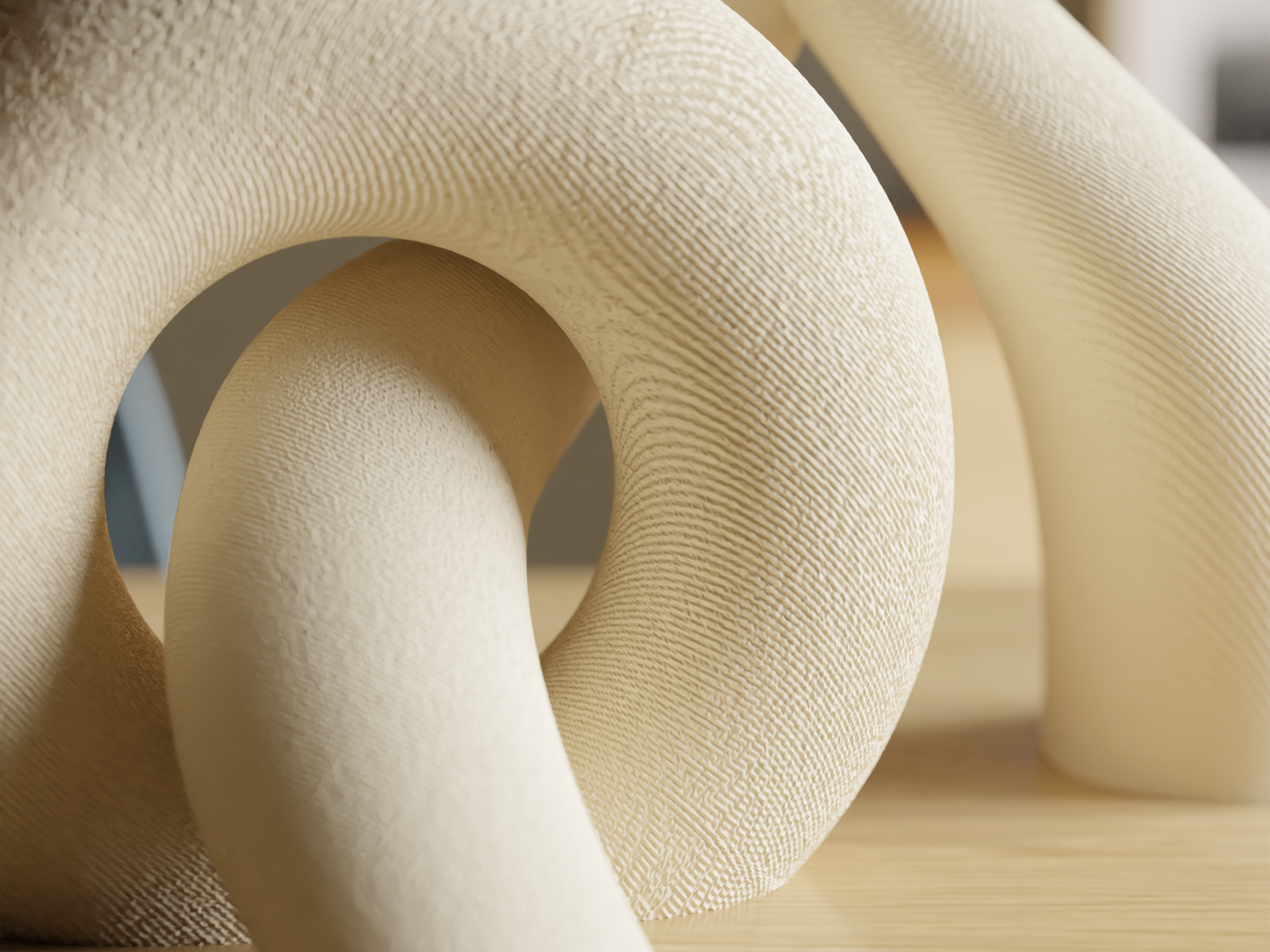Interlocking Toroidal Vases: A Minimalist Masterpiece