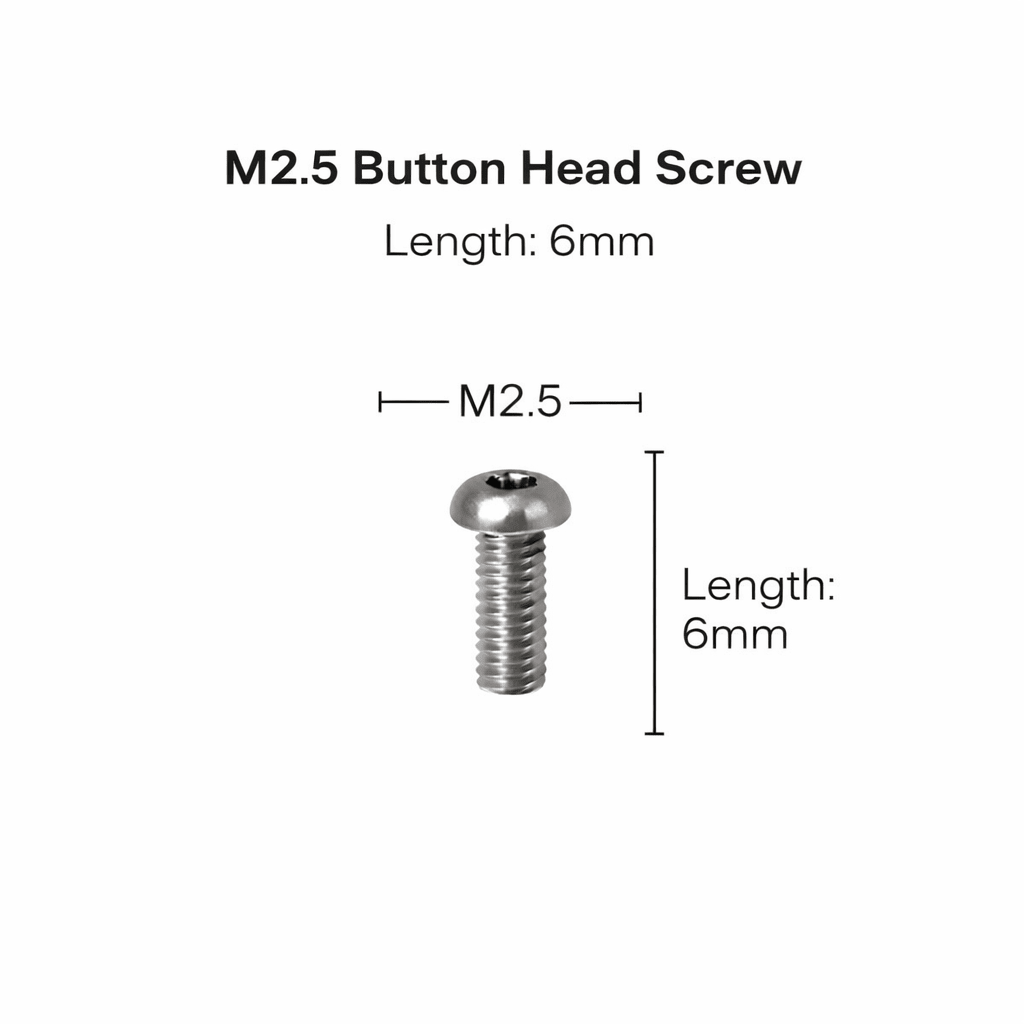 Button Head Socket Screws – Stainless Steel (M3–M8) - OzFDM