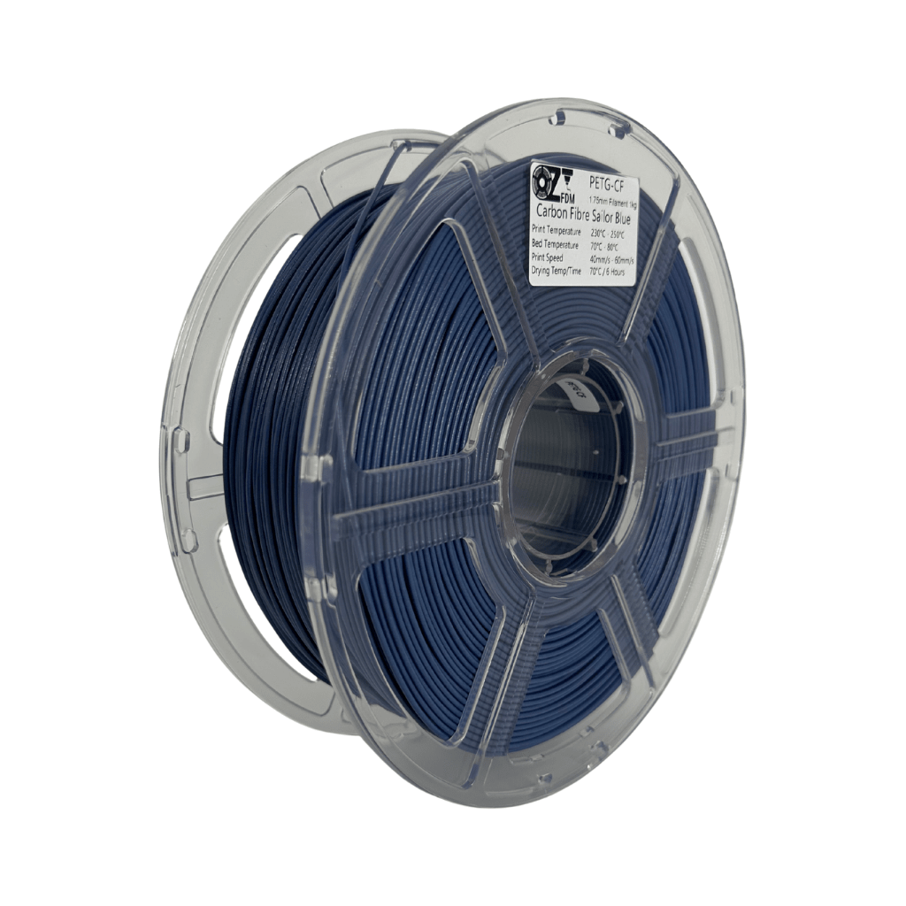 1.75 mm PETG-CF Filament - 1 KG - OzFDM