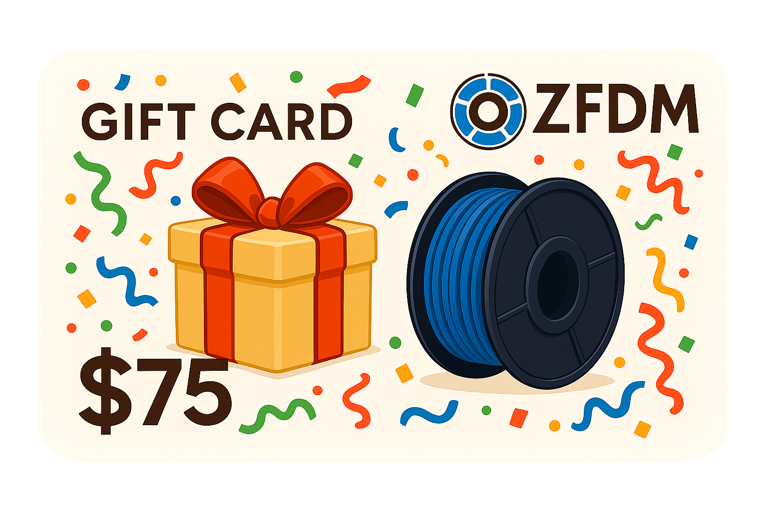 OzFDM Gift Card - The Gift of Creation - OzFDM