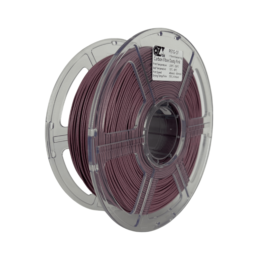 1.75 mm PETG-CF Filament - 1 KG - OzFDM