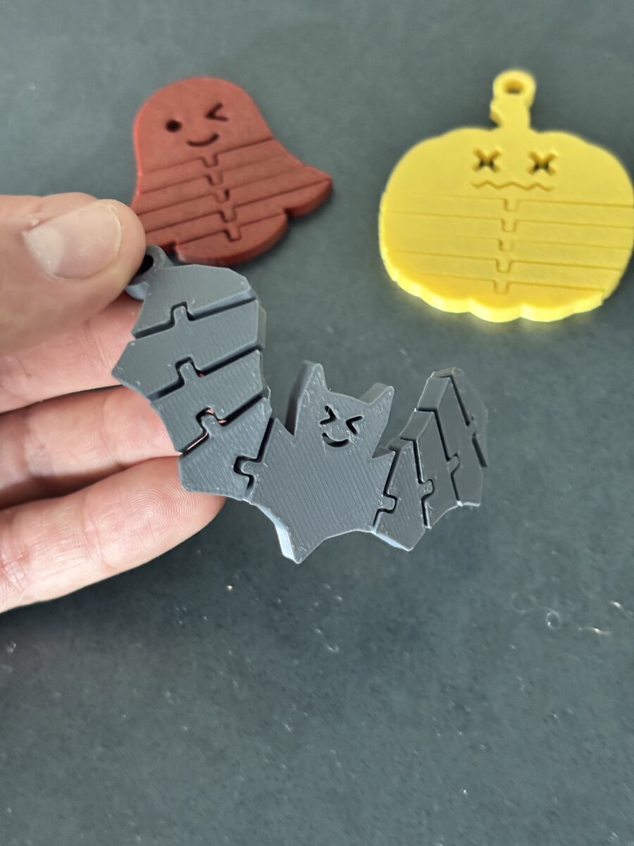 Spookyflex Trio | Halloween Flexi Keychains Bundle - 3 In 1