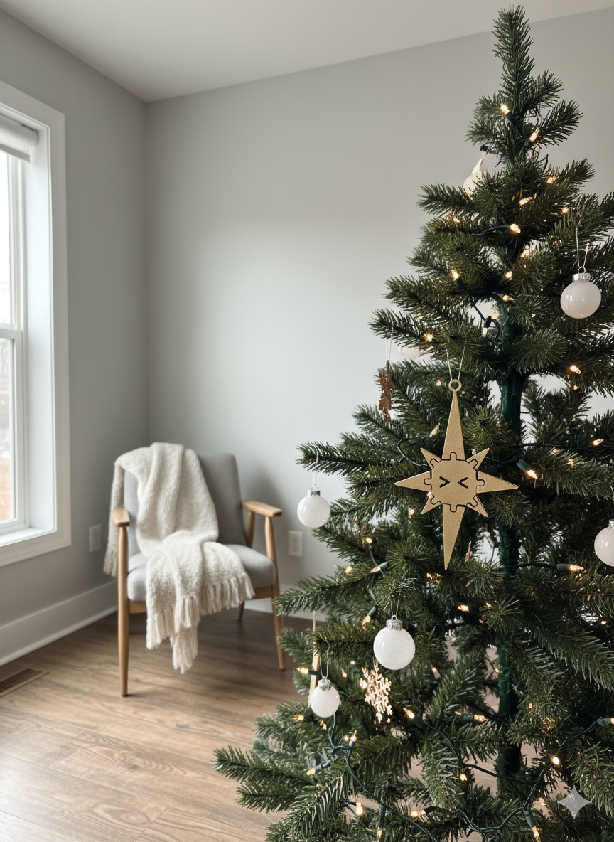 Starflex | Flexi Christmas Star Ornament Keychain
