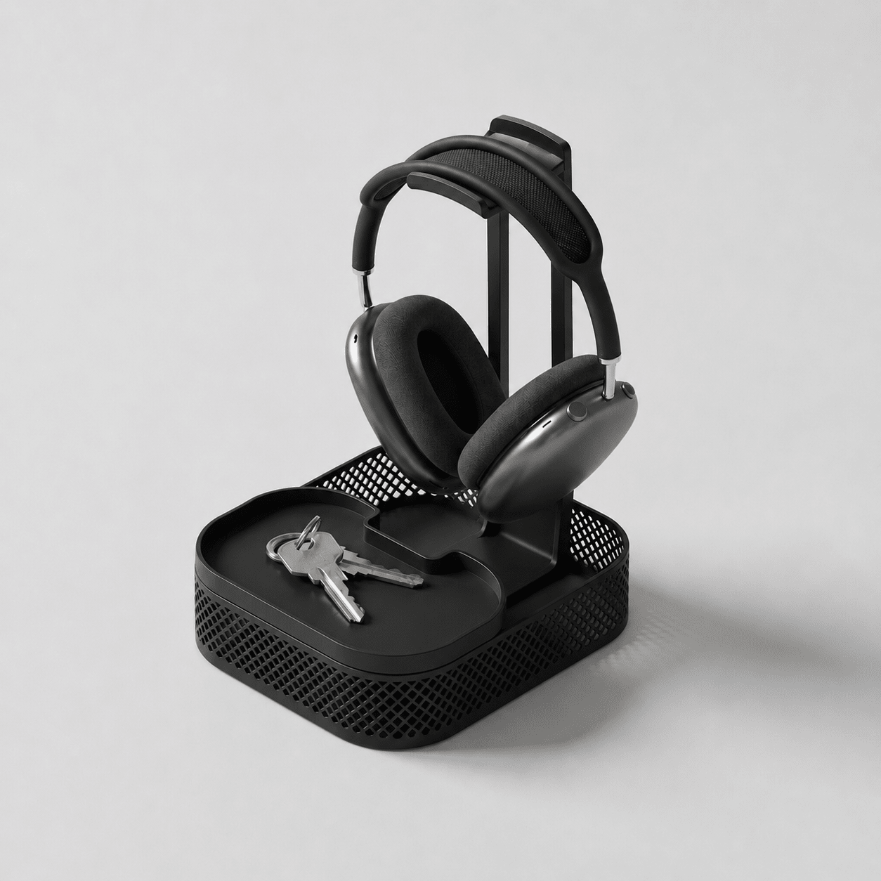 Modular Headphone Stand with Storage Trays - OzFDM
