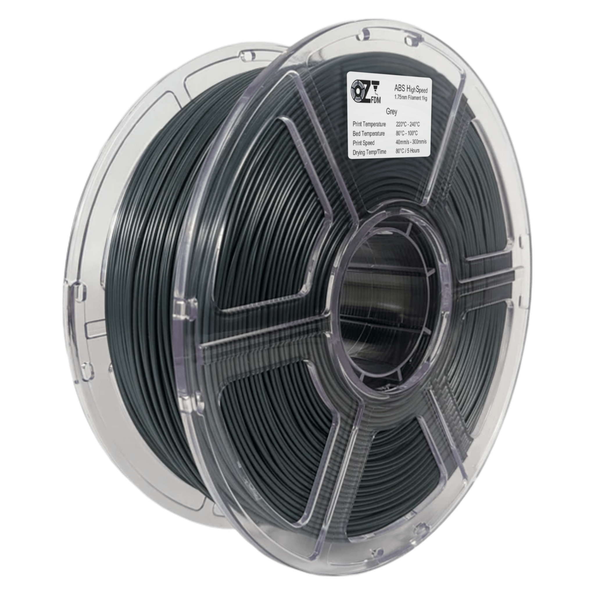 1.75 mm ABS - HS (HighSpeed) Filament - 1 KG - OzFDM