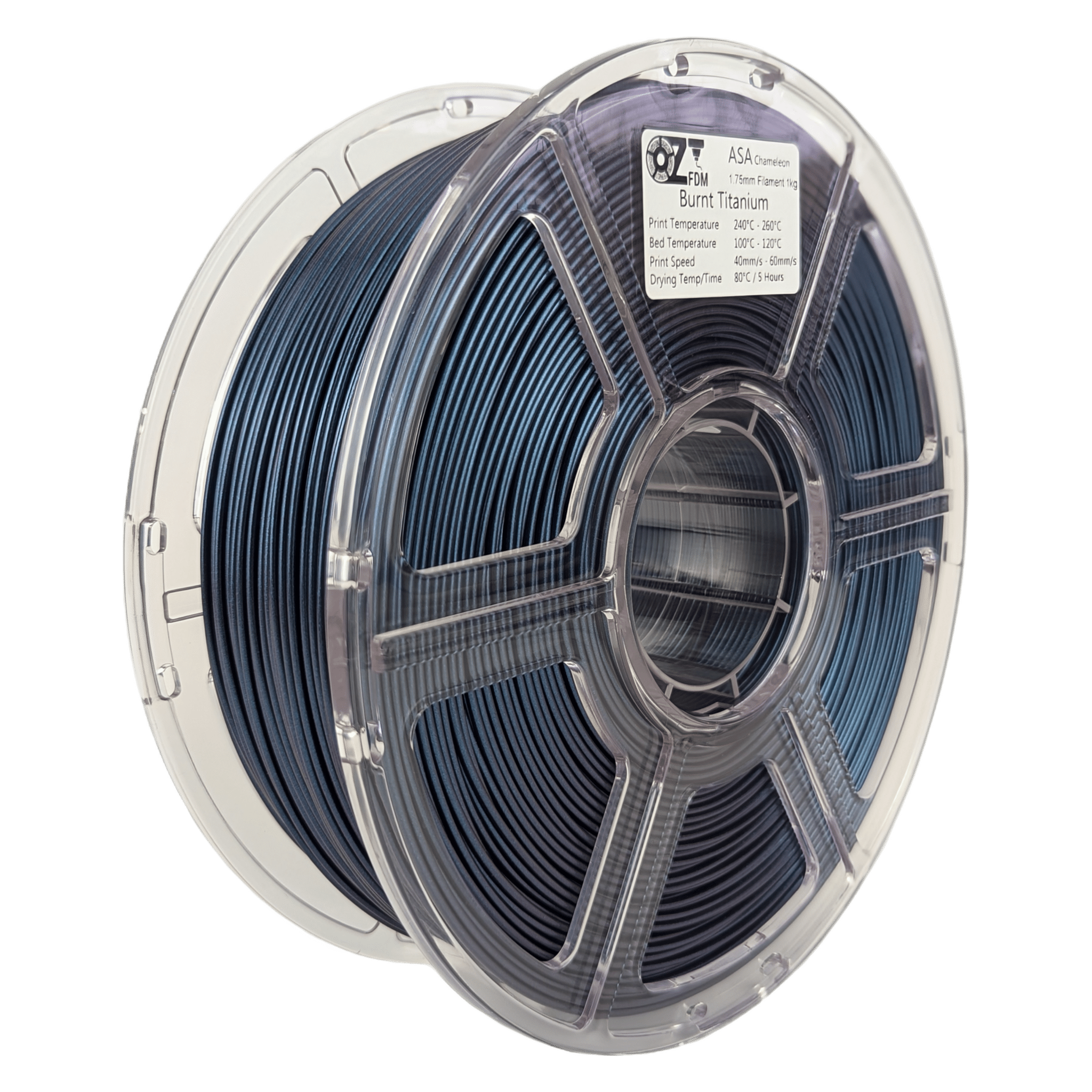 OzFDM ASA Chameleon 3D Printing Filament 1.75mm 1KG - OzFDM