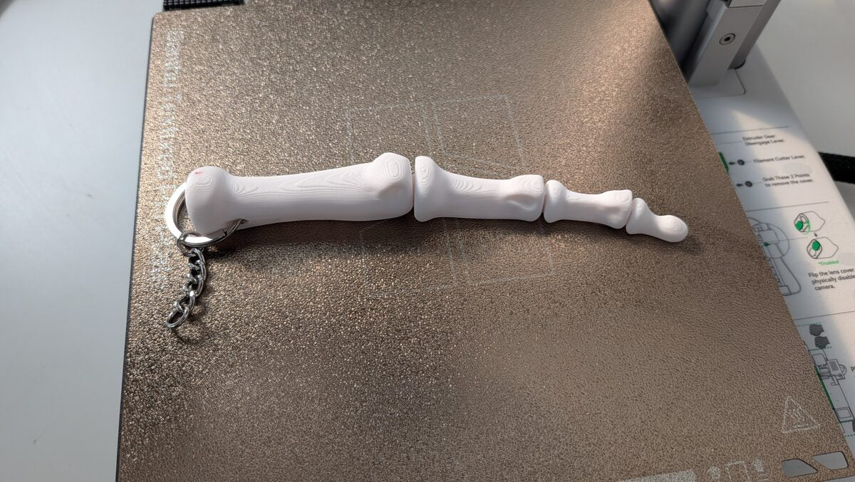 Bone Finger - Articulated Keychain Toy