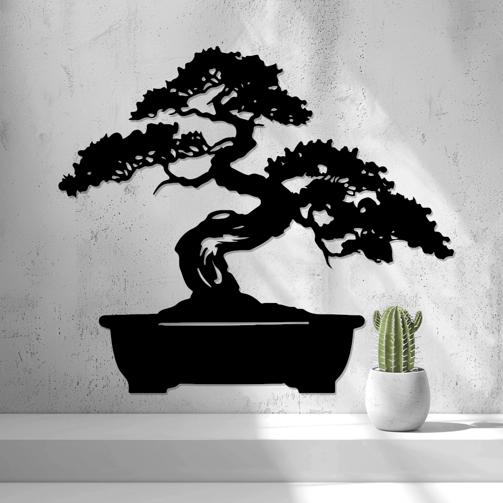2d Bonsai Wall Art - OzFDM