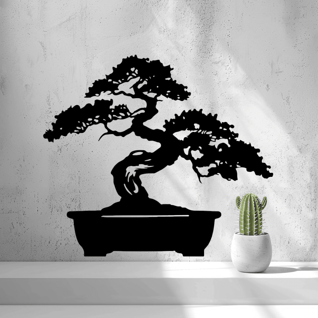 2d Bonsai Wall Art - OzFDM