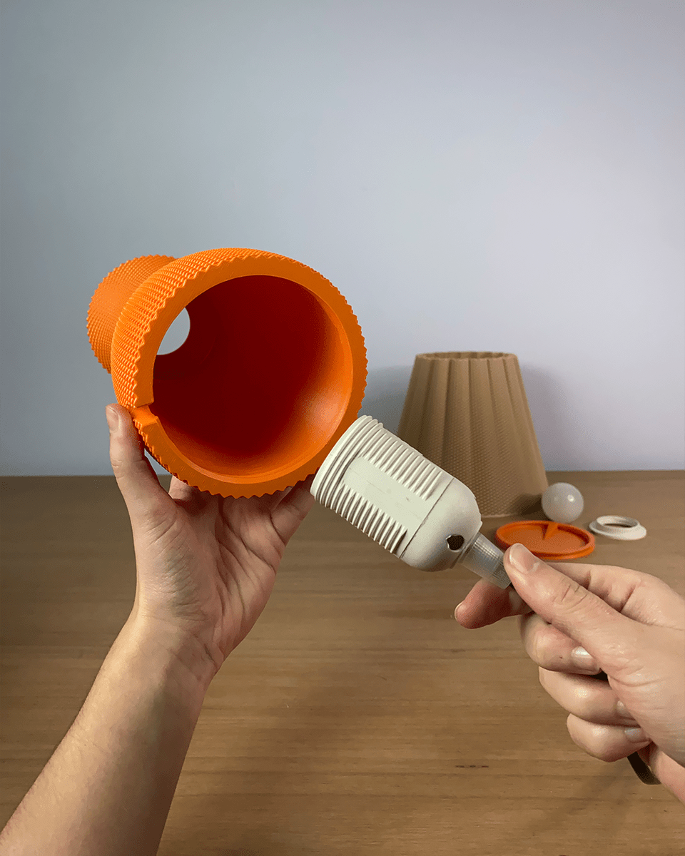 Carmen Table Lamp - Solid Version - OzFDM