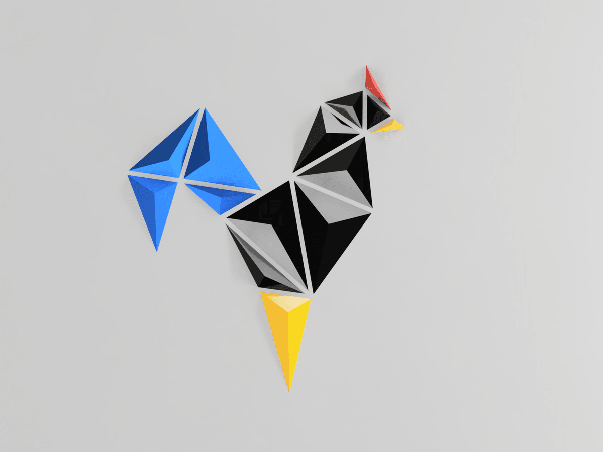 Minimalist Rooster Wall Art - OzFDM