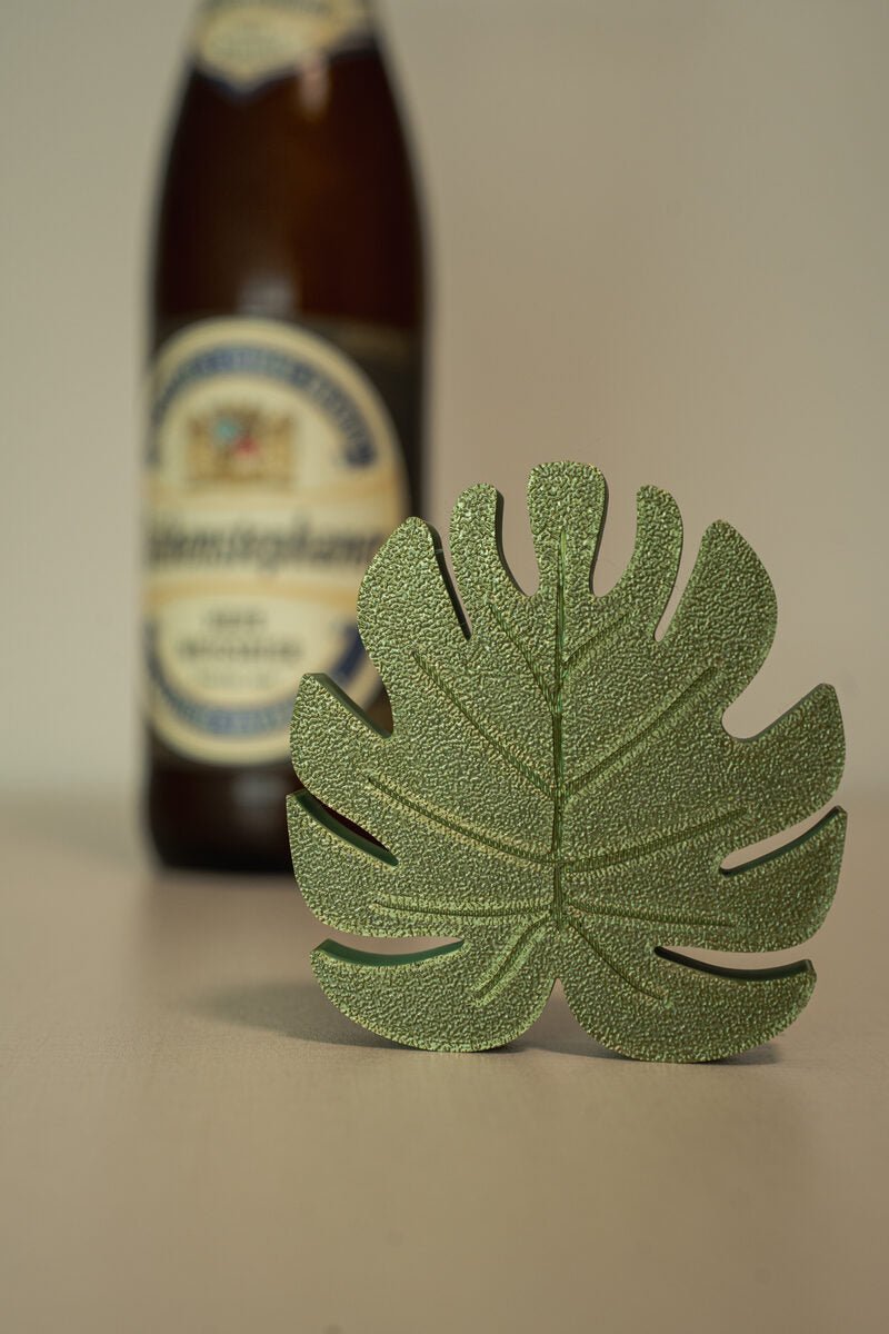 Monstera Pop | Monstera Shaped Beer Opener (40 Mm Insert Compatible) - OzFDM
