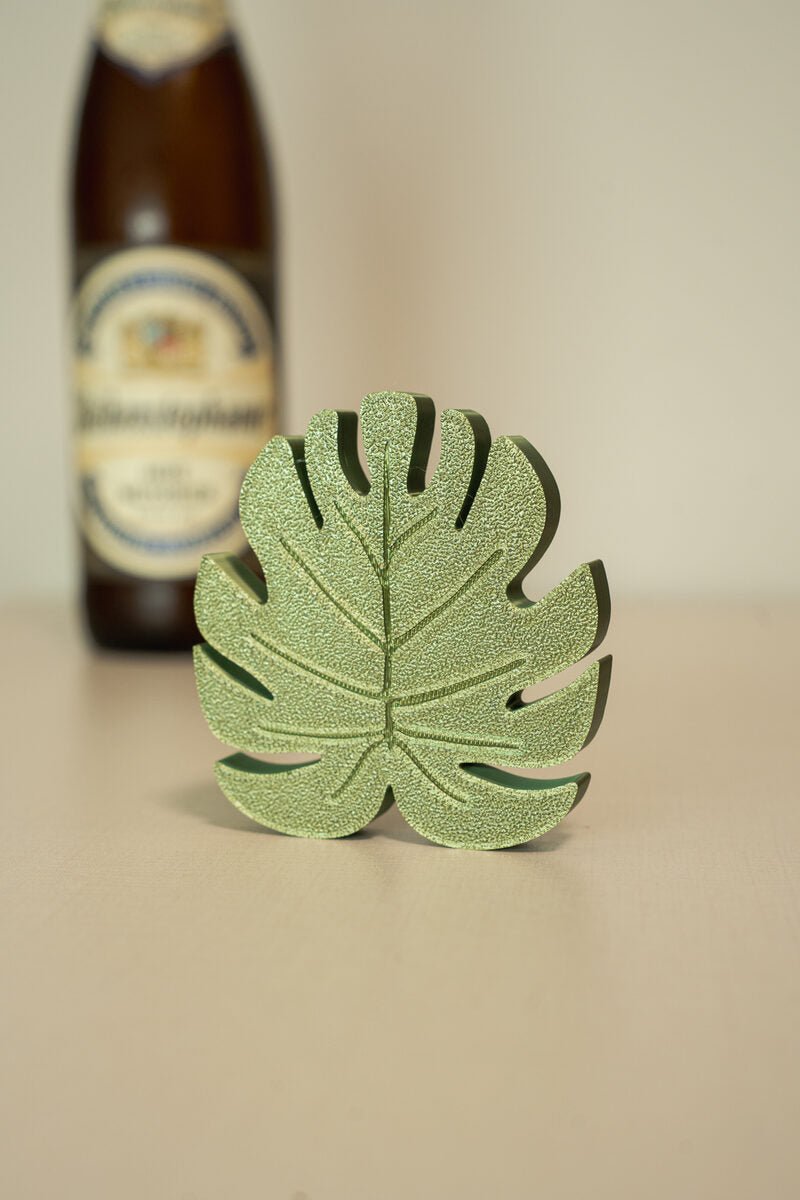 Monstera Pop | Monstera Shaped Beer Opener (40 Mm Insert Compatible) - OzFDM