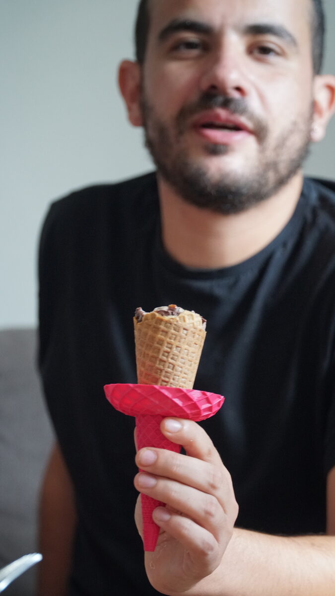 Icee Ice Cream Holder