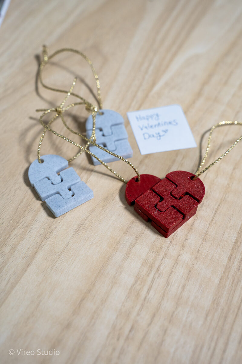 Heartlinks | Magnetic Flexi Heart Keychains For Couples