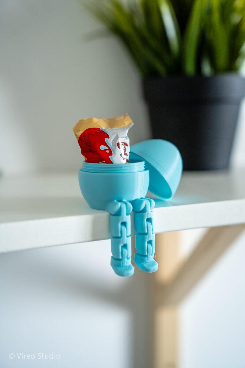Fleggy | Flexi Egg Buddy - Easter Egg With Storage - OzFDM