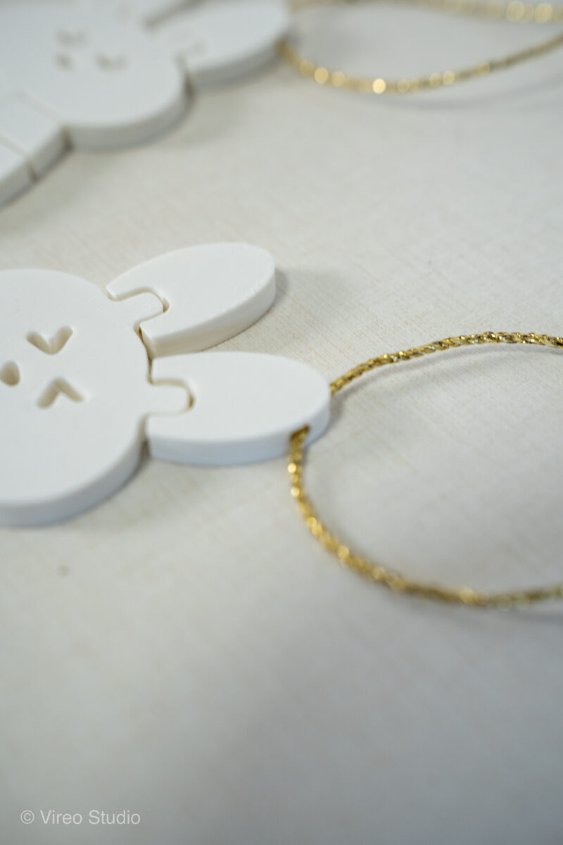 FlexiBuns | Easter Triple-Smile Flexible Bunny Bundle Keychains