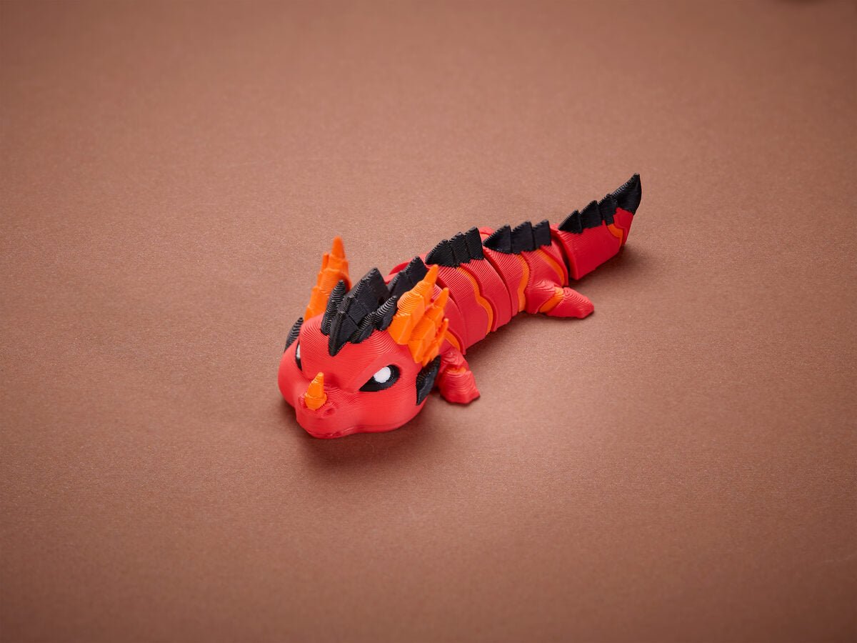 Magma Dragon - Articulated Figure - OzFDM