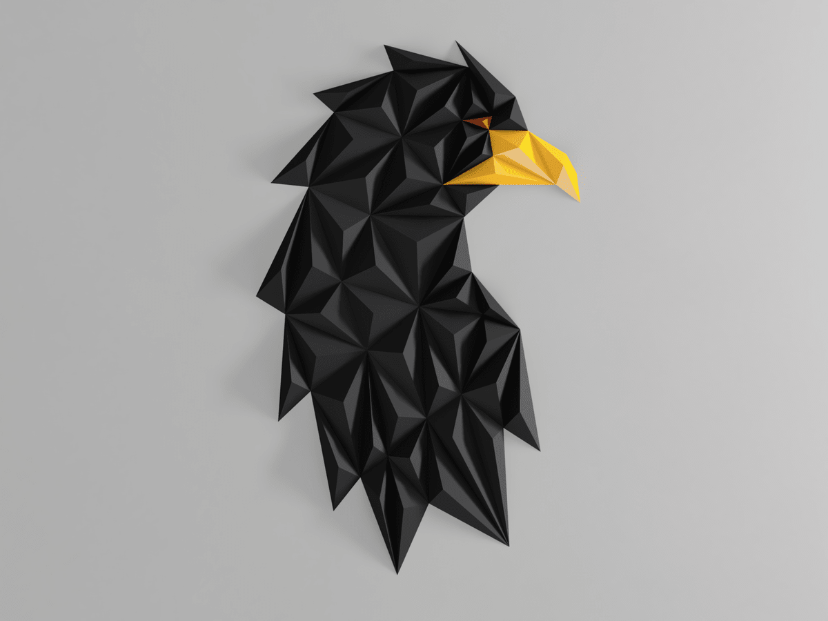 Geometric Eagle Head - OzFDM