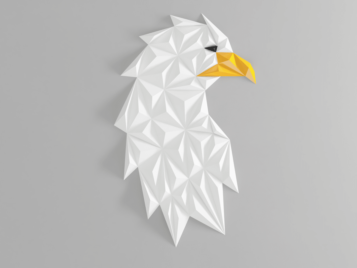 Geometric Eagle Head - OzFDM