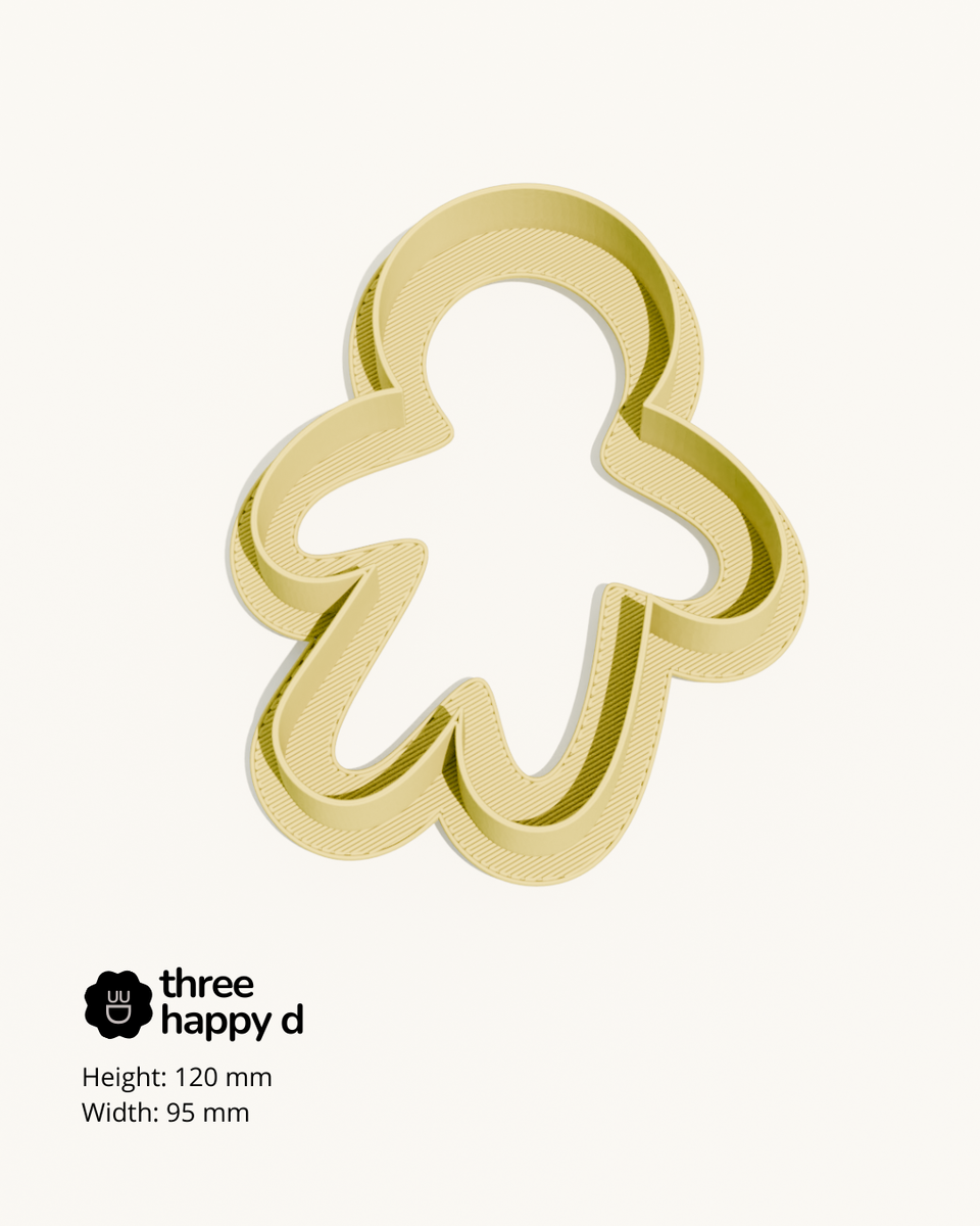 Giant Gingerbread Man Cookie Cutter
